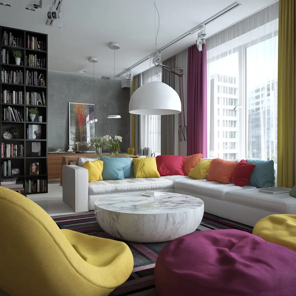 Add a Pop of Color