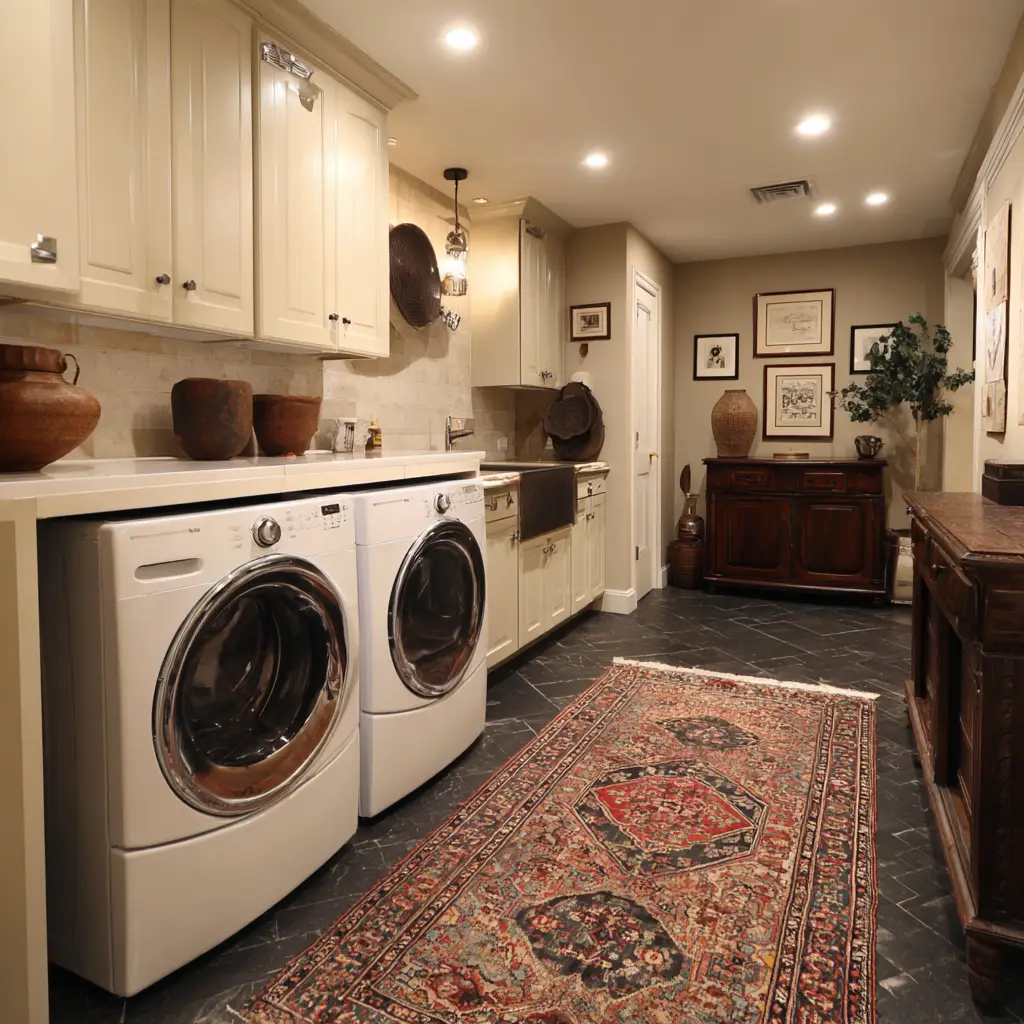 Add a Rug for Warmth