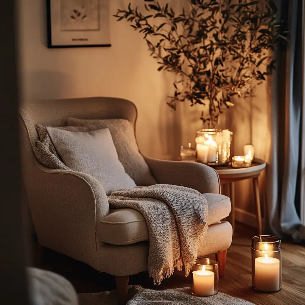 Add a Scented Candle Corner