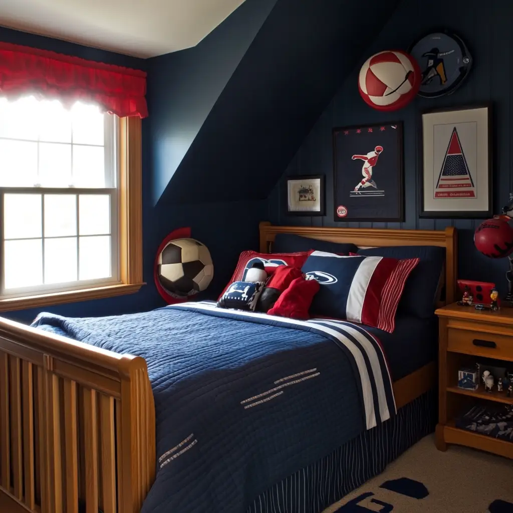 Athletic-Inspired Decor