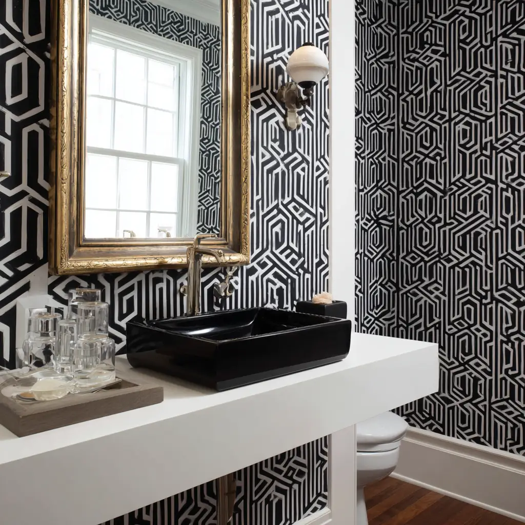 Black and White Graphic Patterns