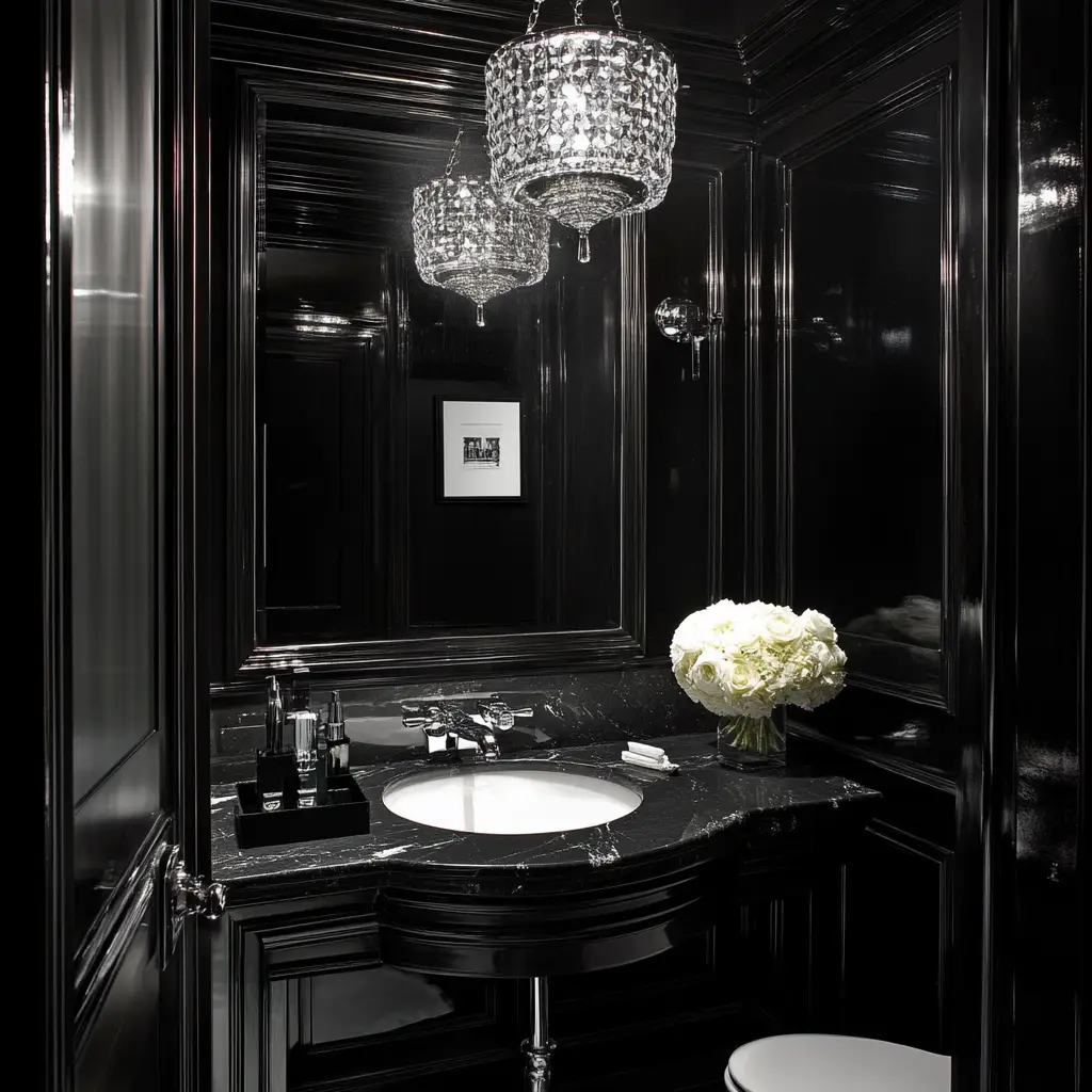 Black and White Monochrome Elegance
