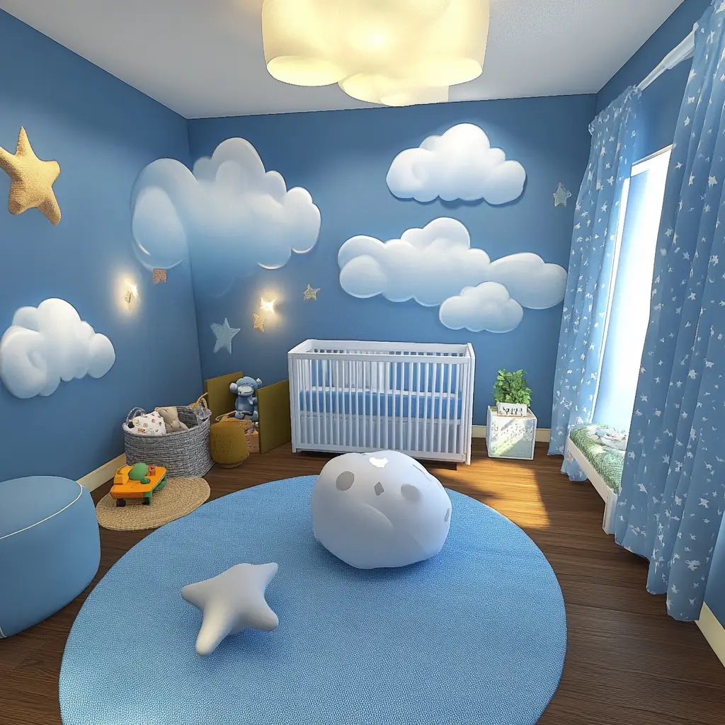 Blue Sky Cloud Theme
