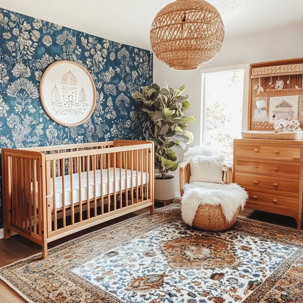 Boho Chic Baby Boy Room