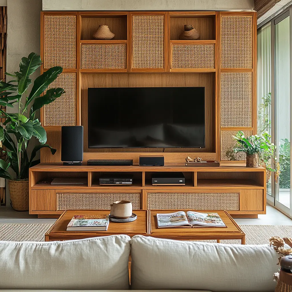 Boho Chic with Cane Accents