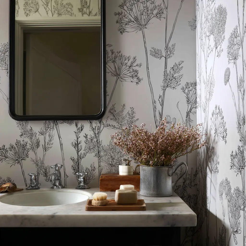 Botanical Line Drawings