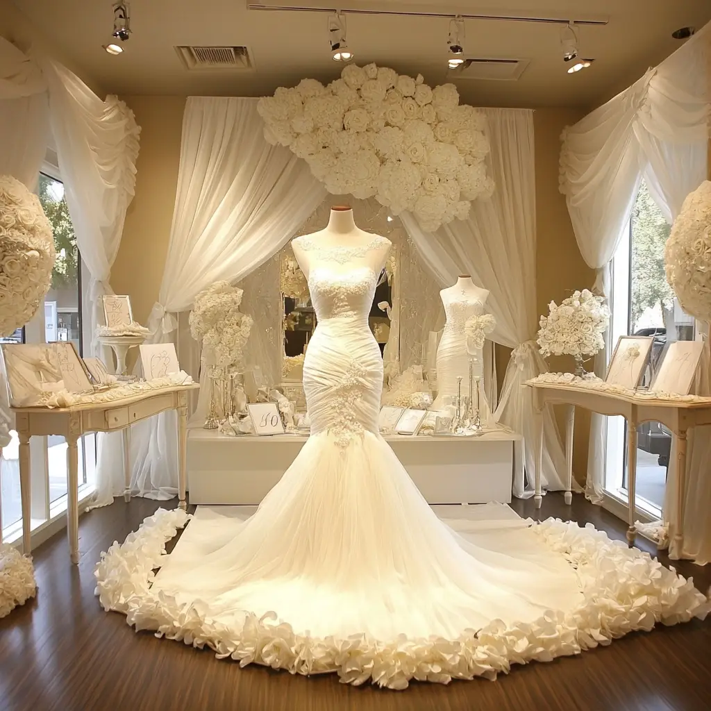 Bridal Gown Display