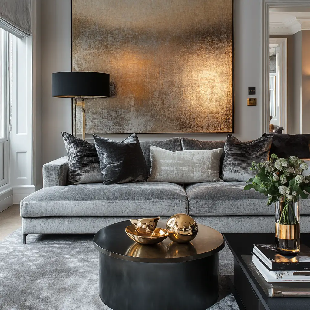  Bring In Metallic Accents