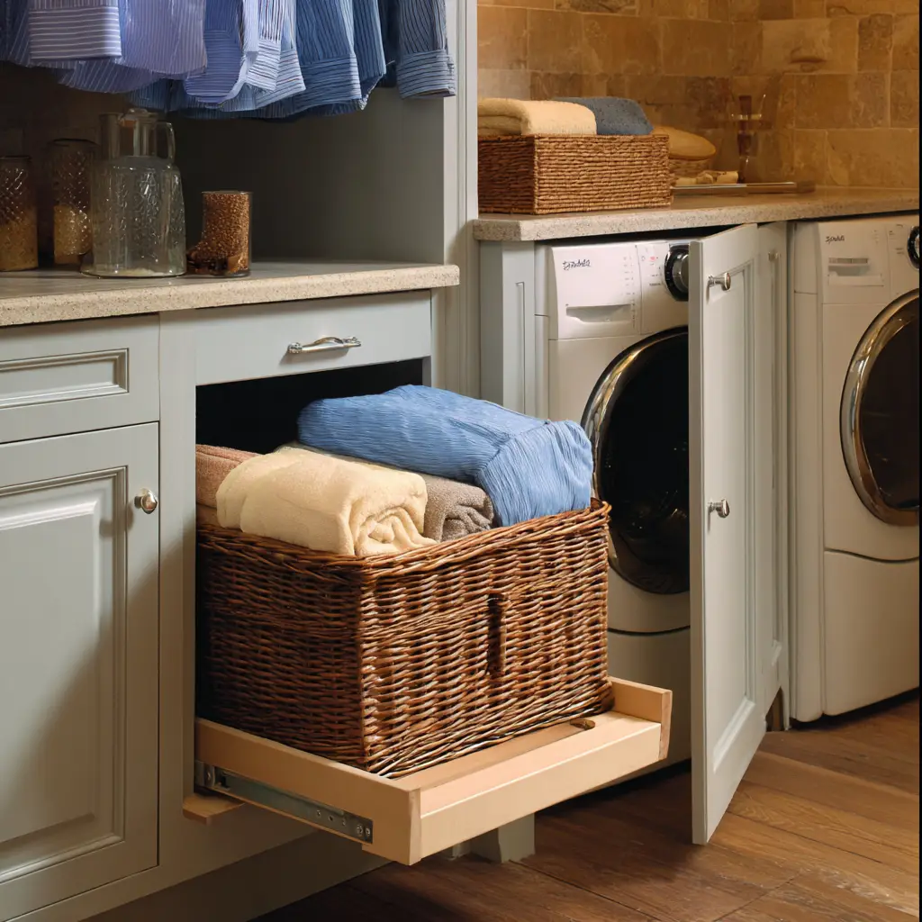 Build a Slide-Out Hamper