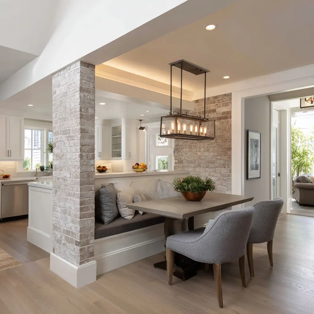 Built-In Benches or Banquettes