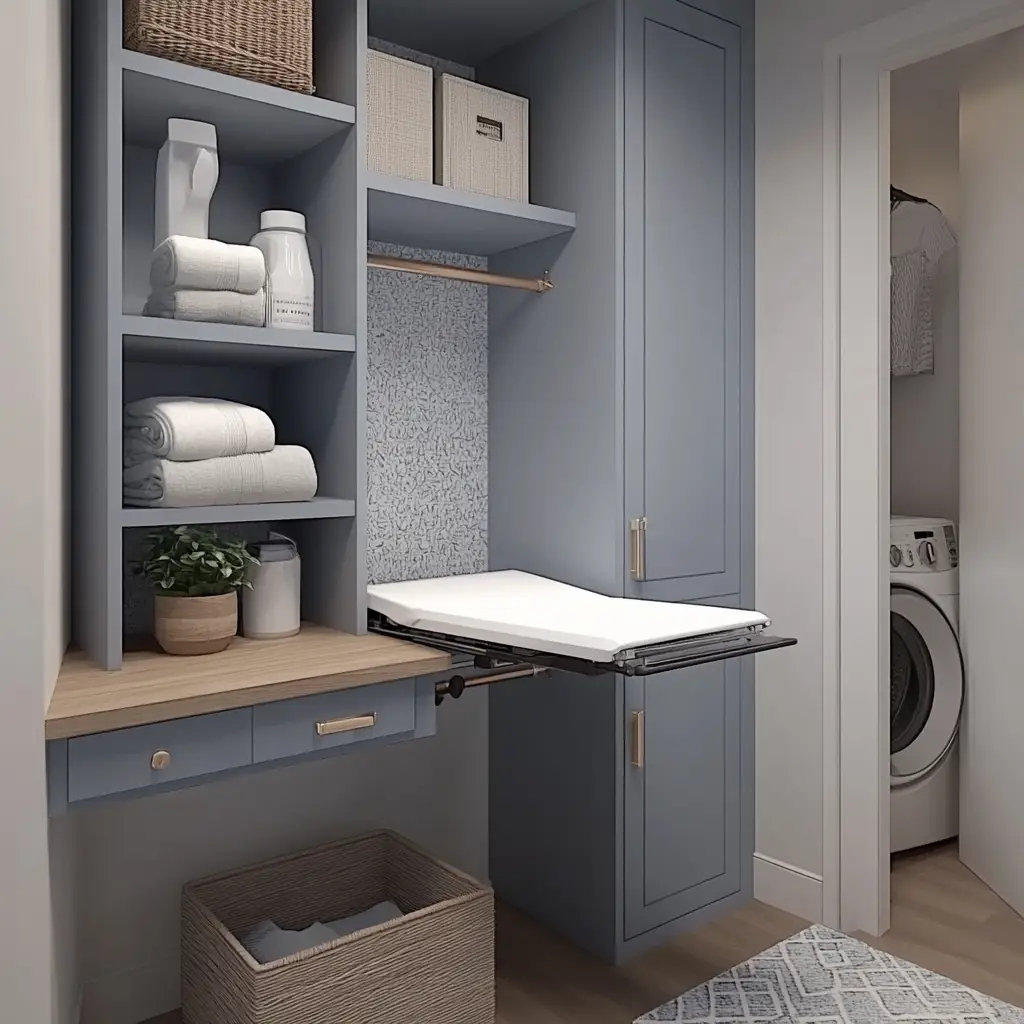 Built-In Ironing Station