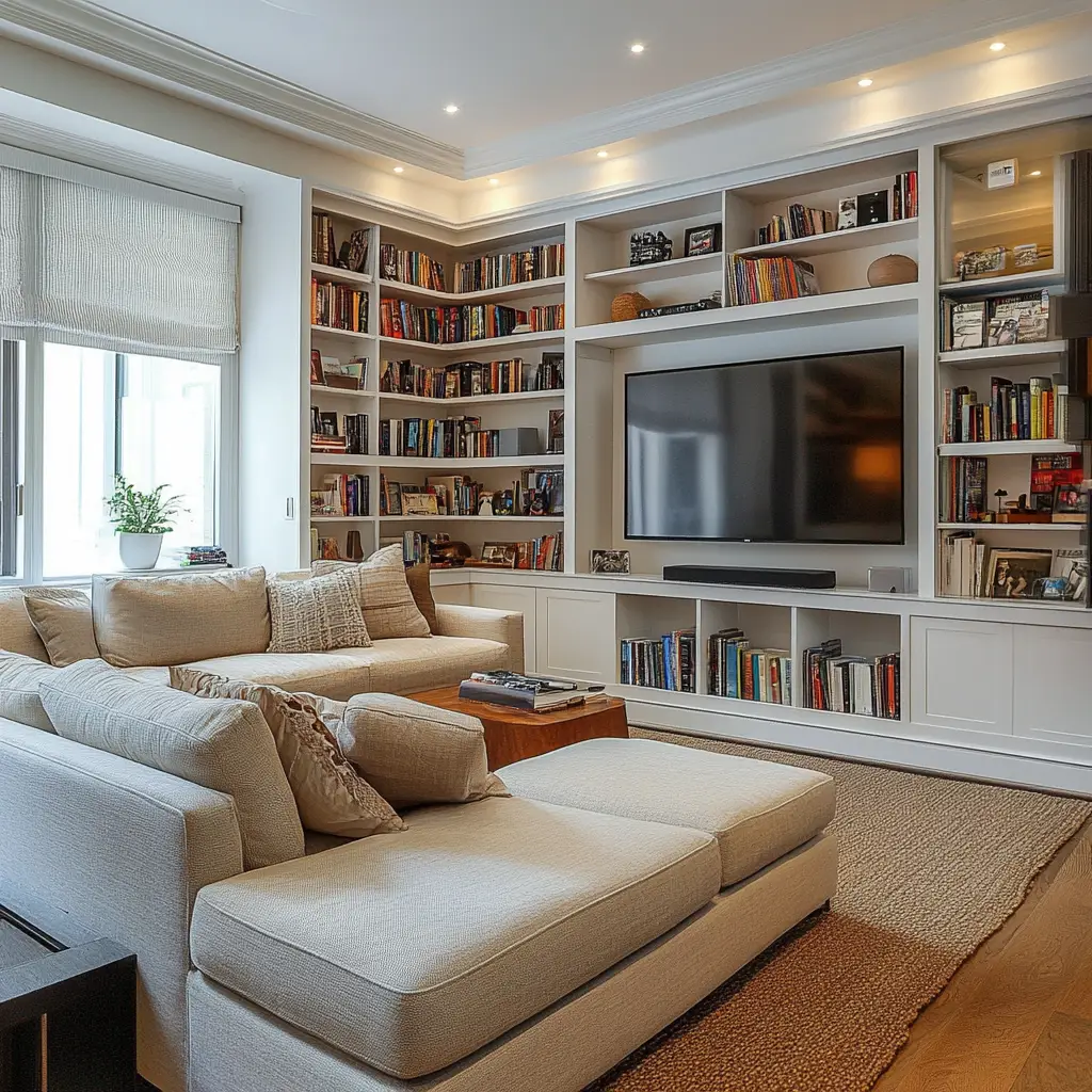 Built-In Shelving Design