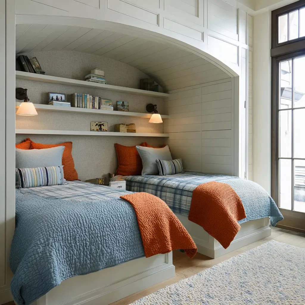Built-In Twin Bed Nook