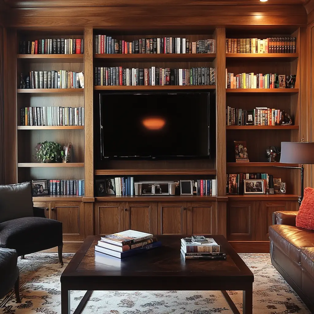 Built-in Bookshelves