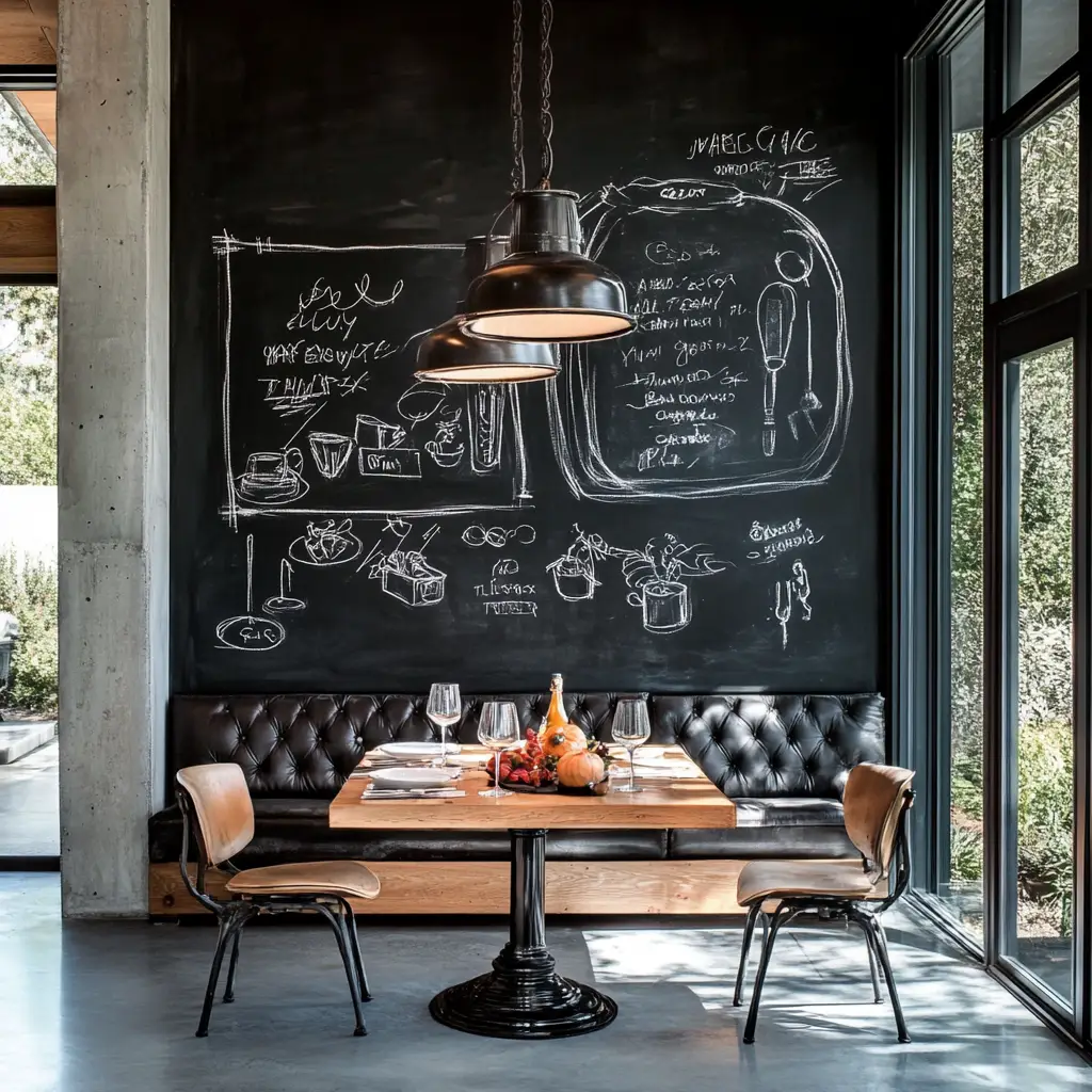 Chalkboard Accent Wall