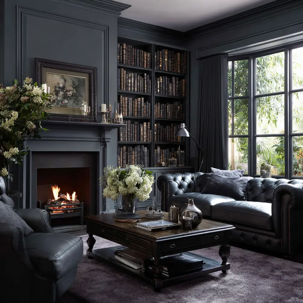 Charcoal Living Room