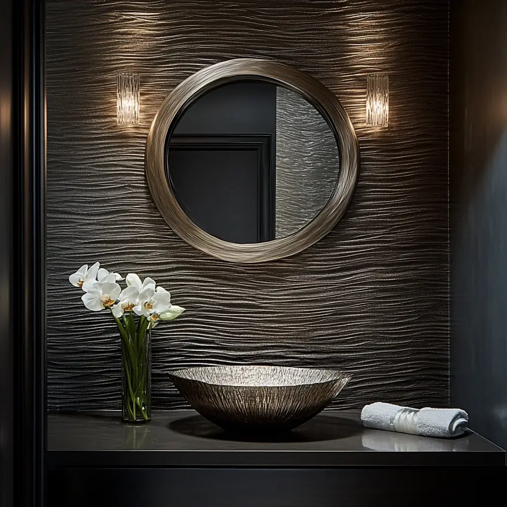 Charcoal Wallpaper with Texture
