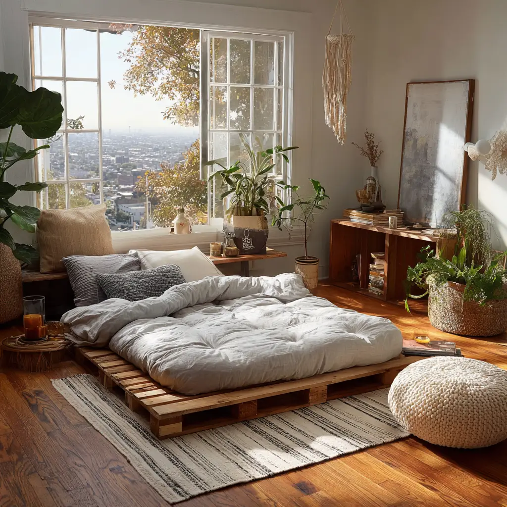 Choose a Low Bed or Floor Seating