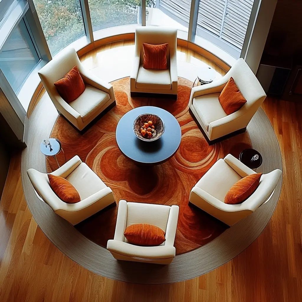 Circular Conversation Layout