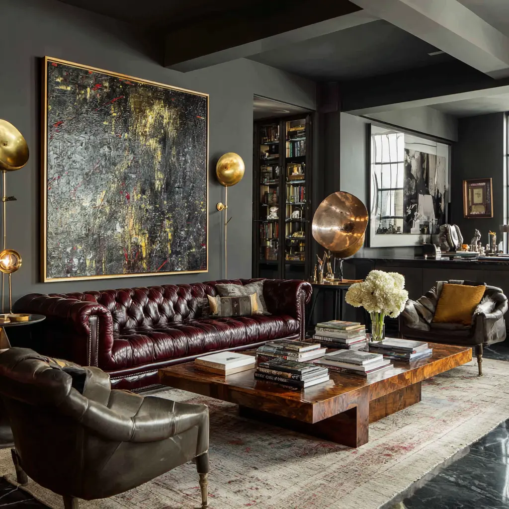 Combine with Bold Art Pieces