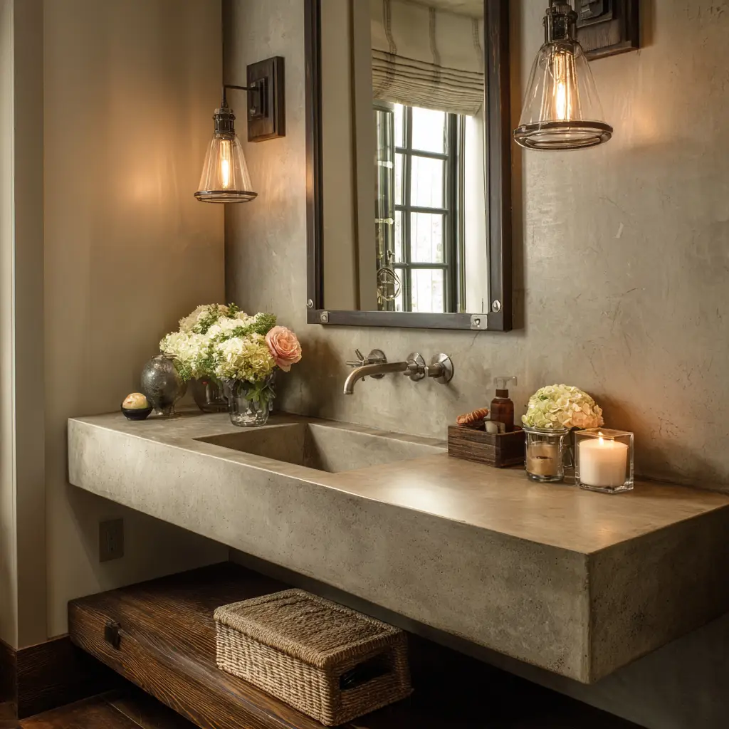 Concrete Vanity