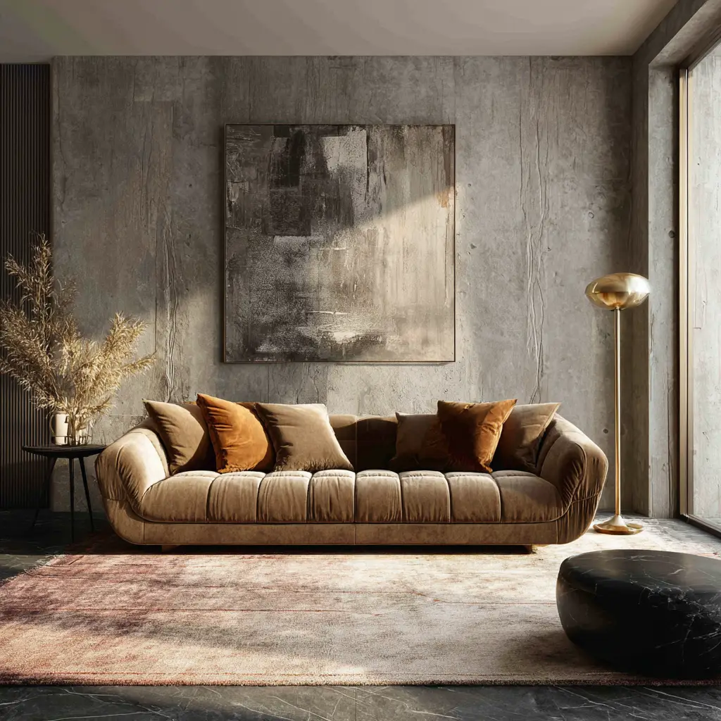 Consider a Sofa in Earthy Tones