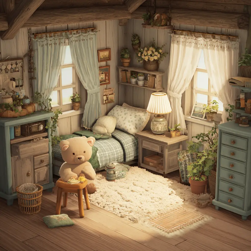 Cozy Cottage Style Room