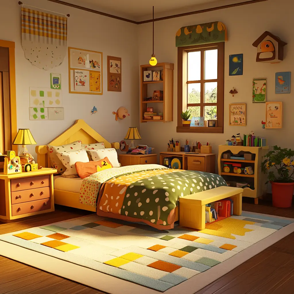 Cozy Parent’s Master Bedroom