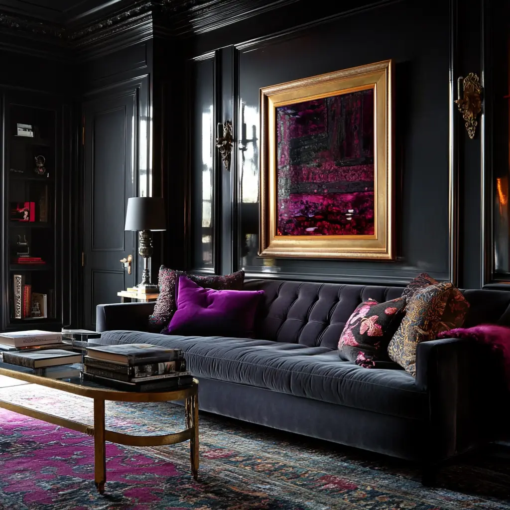 Create Drama with Deep Jewel Tones