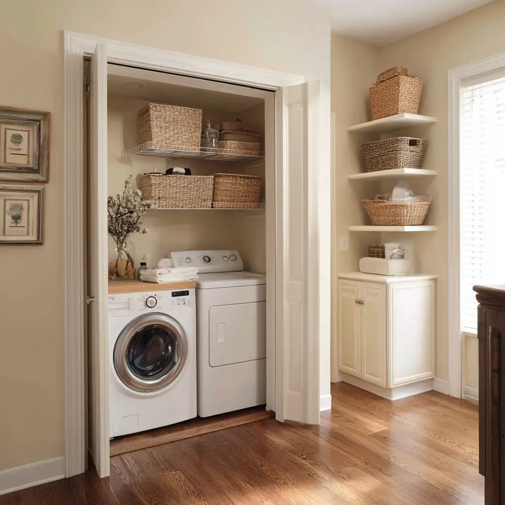 Create a Hidden Utility Closet