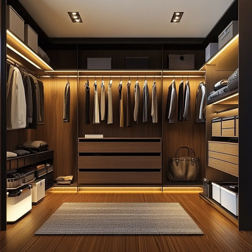 Custom Closet or Wardrobe Space