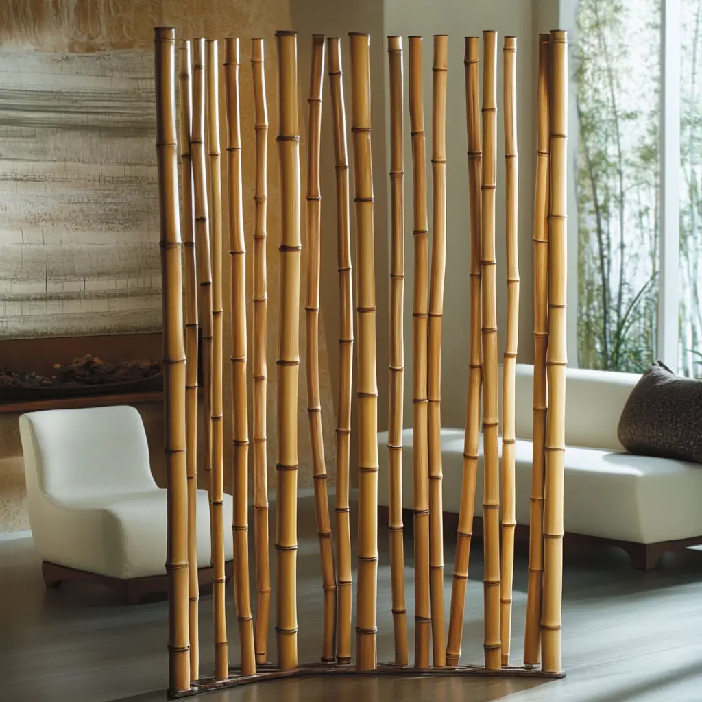 DIY Bamboo Screen