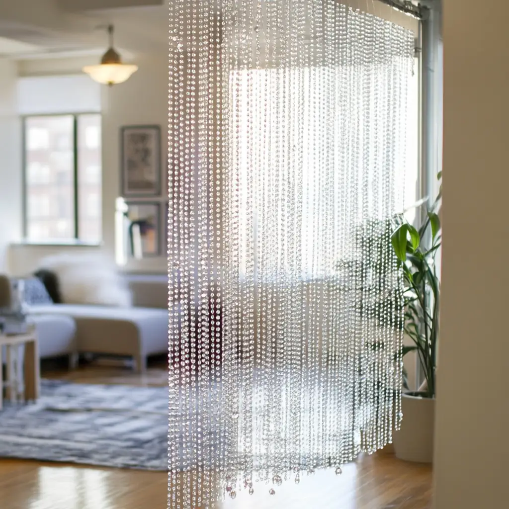 DIY Hanging Bead Curtains