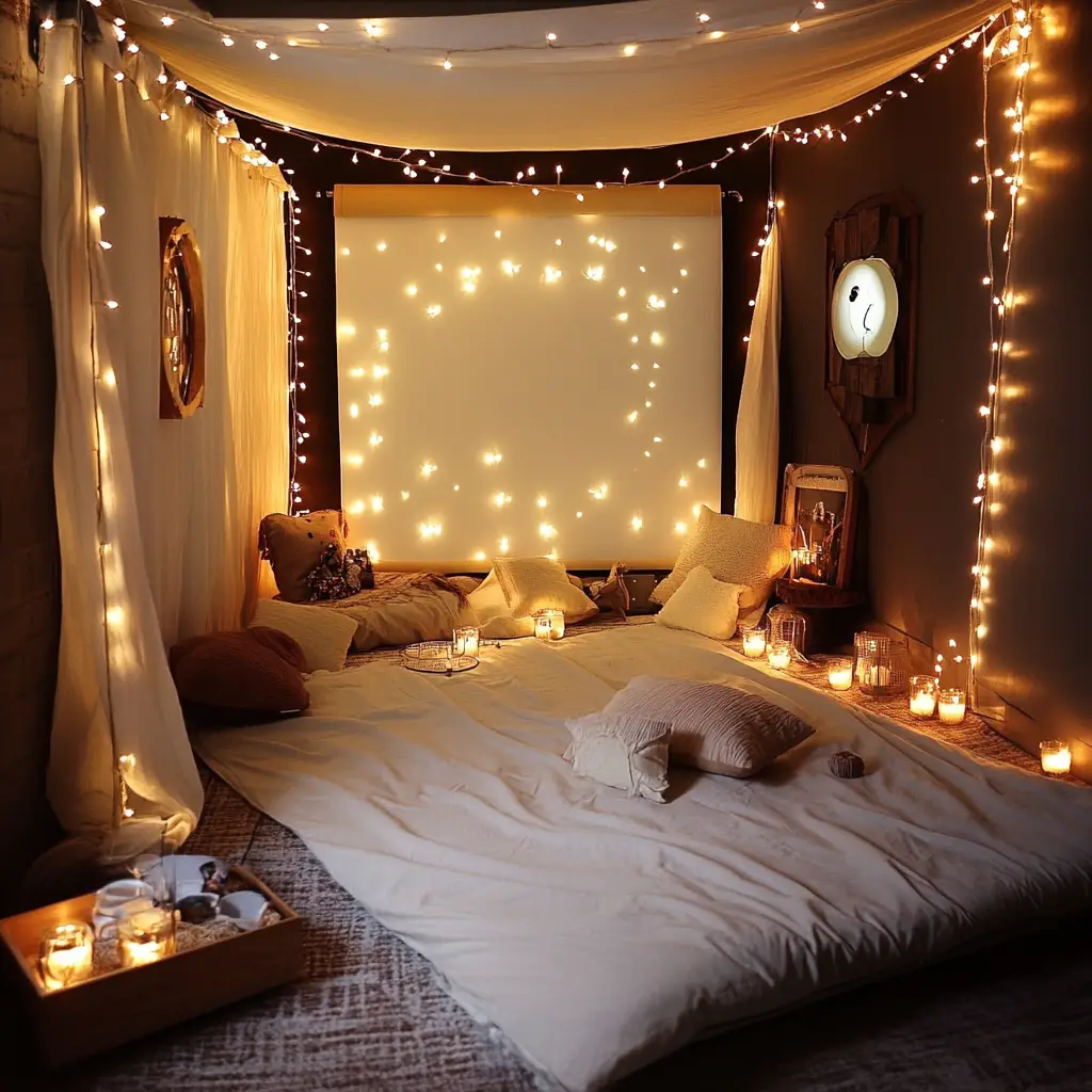 DIY Movie or Memory Night Corner