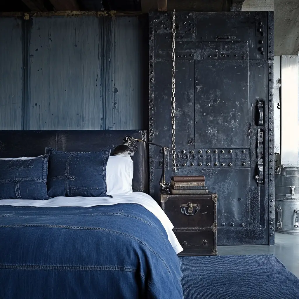 Denim and Distressed Decor