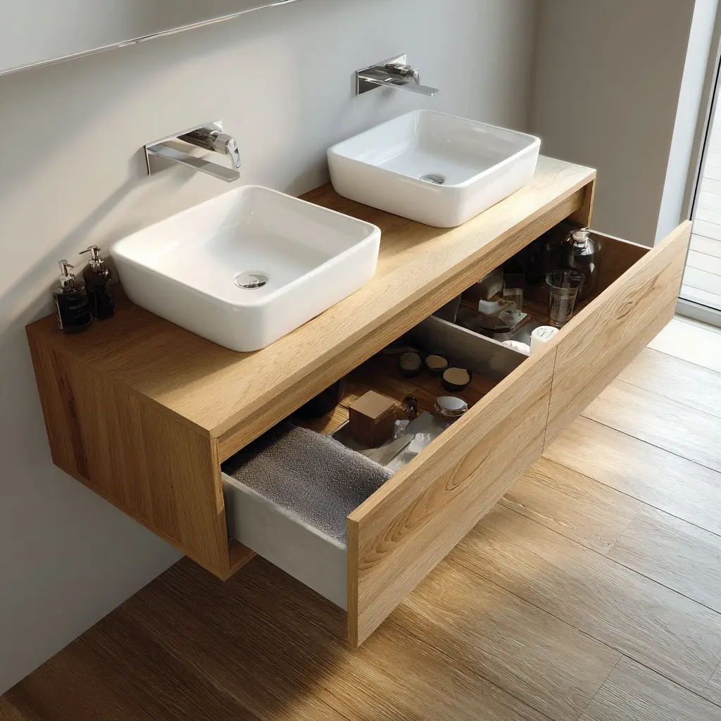Double Drawer Vanity