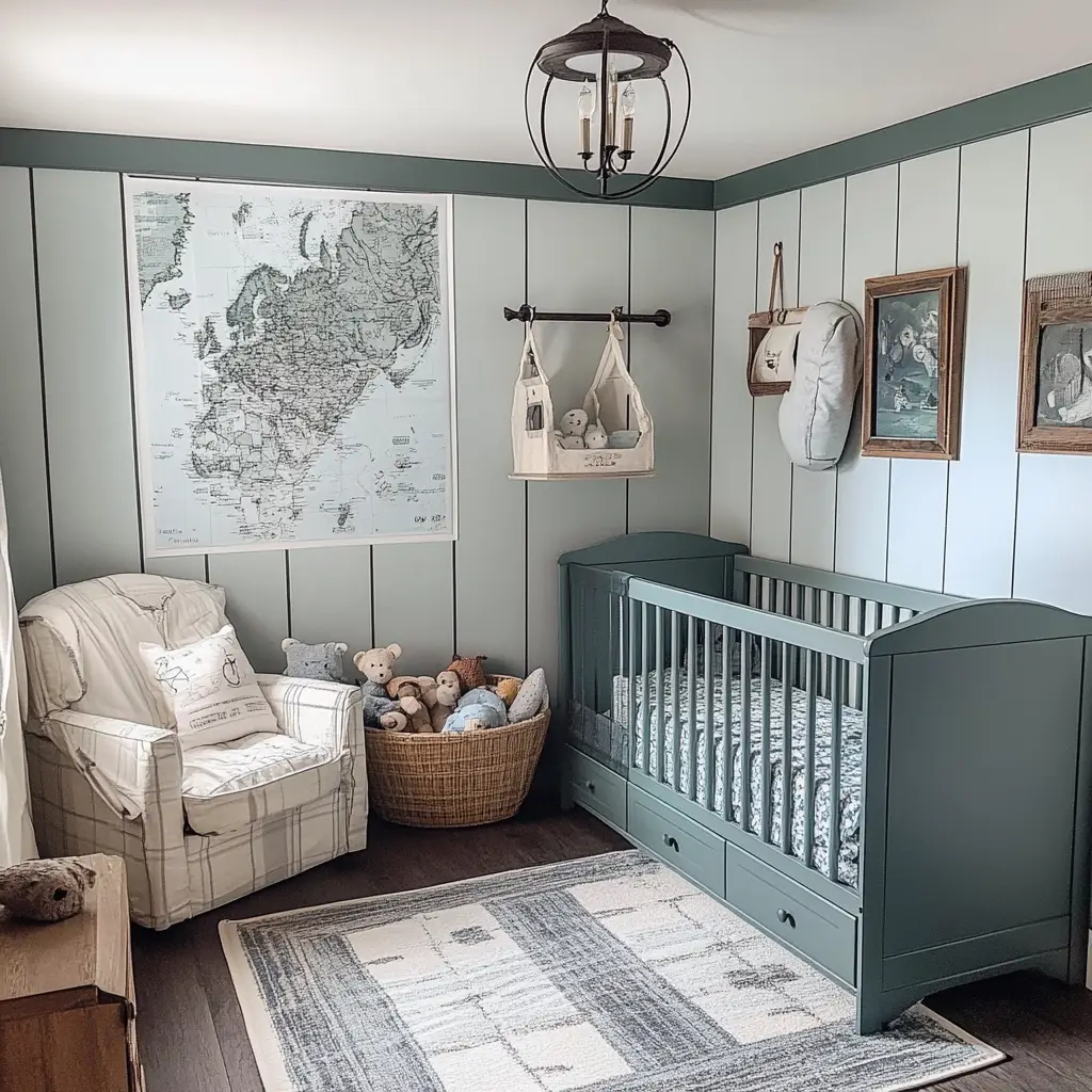 Farmhouse Boy Nursery