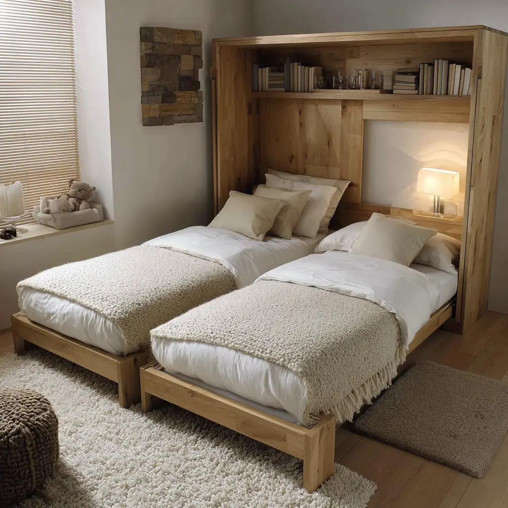Foldable Twin Bed