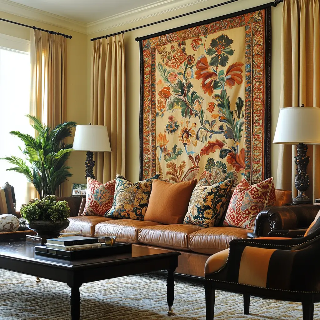 Framed Fabric or Tapestries