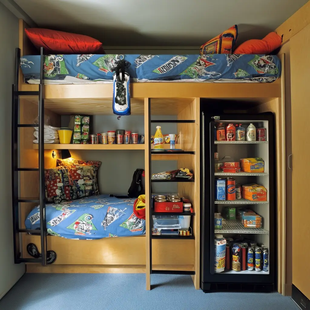 Fridge and Snack Corner