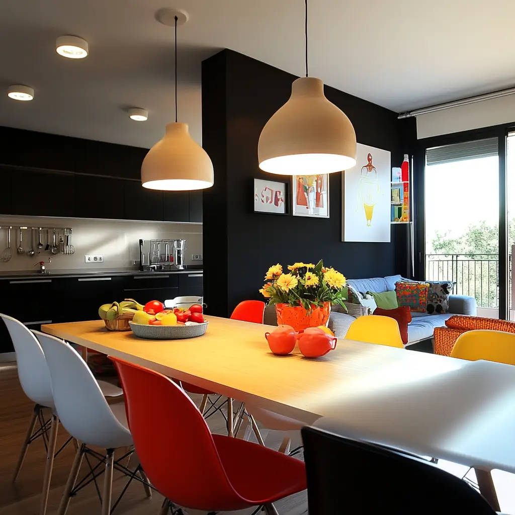 Functional Kitchen and Dining Area
