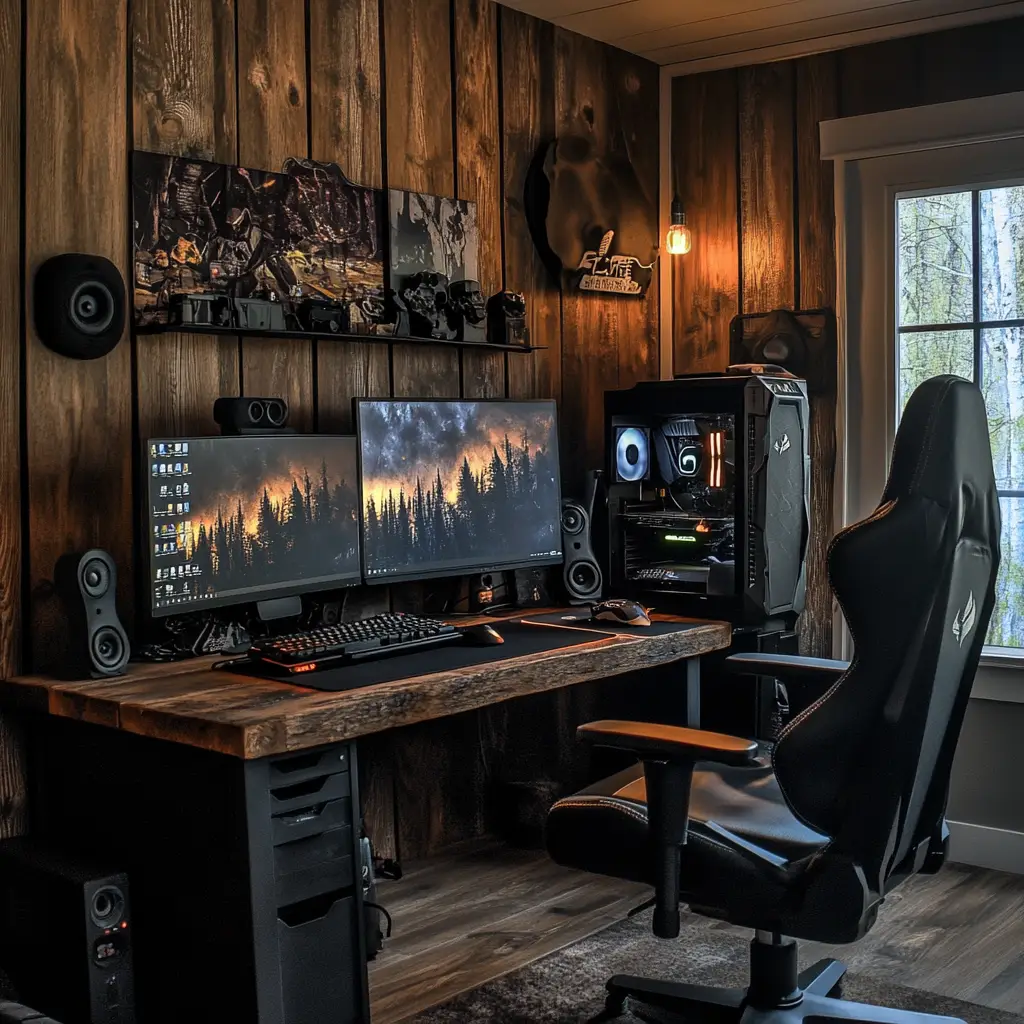 Gaming Den Setup
