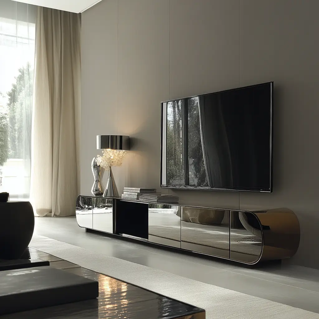 Glass and Metal Elegance