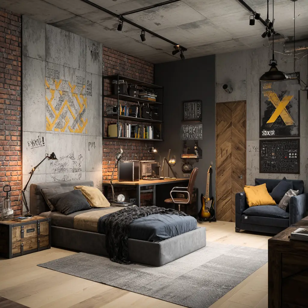 Go Industrial with Exposed Elements