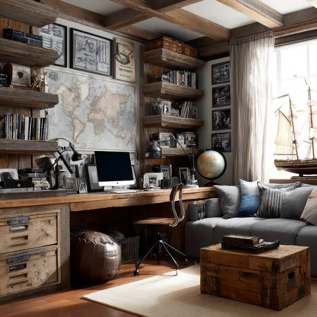 Go Rustic with Wood Tones