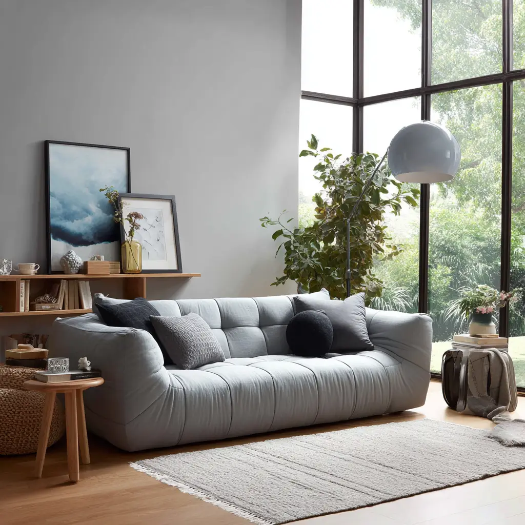 Go for a Minimalist Low-Profile Sofa