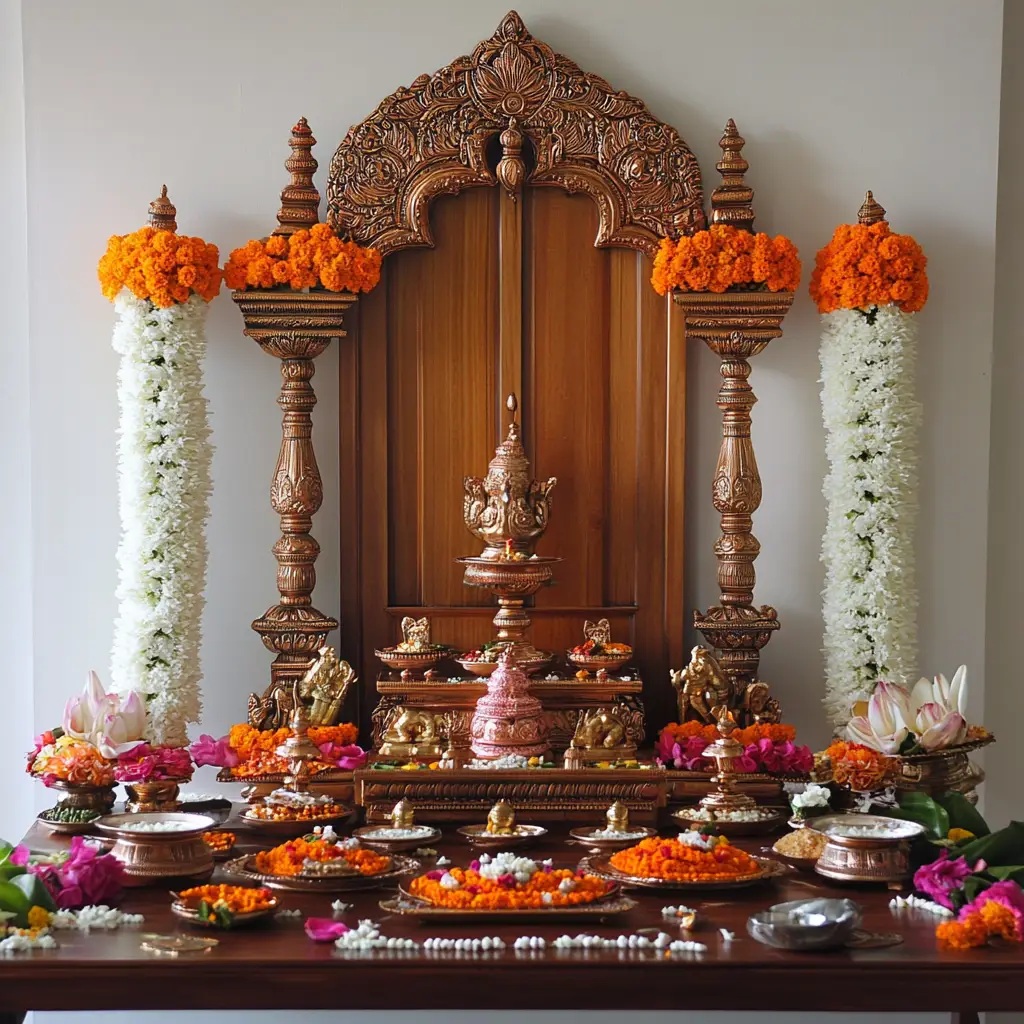 Gopuram-Style Backdrop