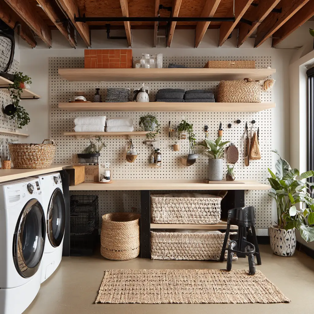 Hang a Pegboard Wall