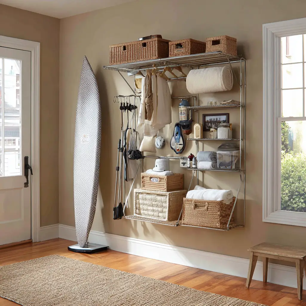 Hang a Wall-Mounted Ironing Board