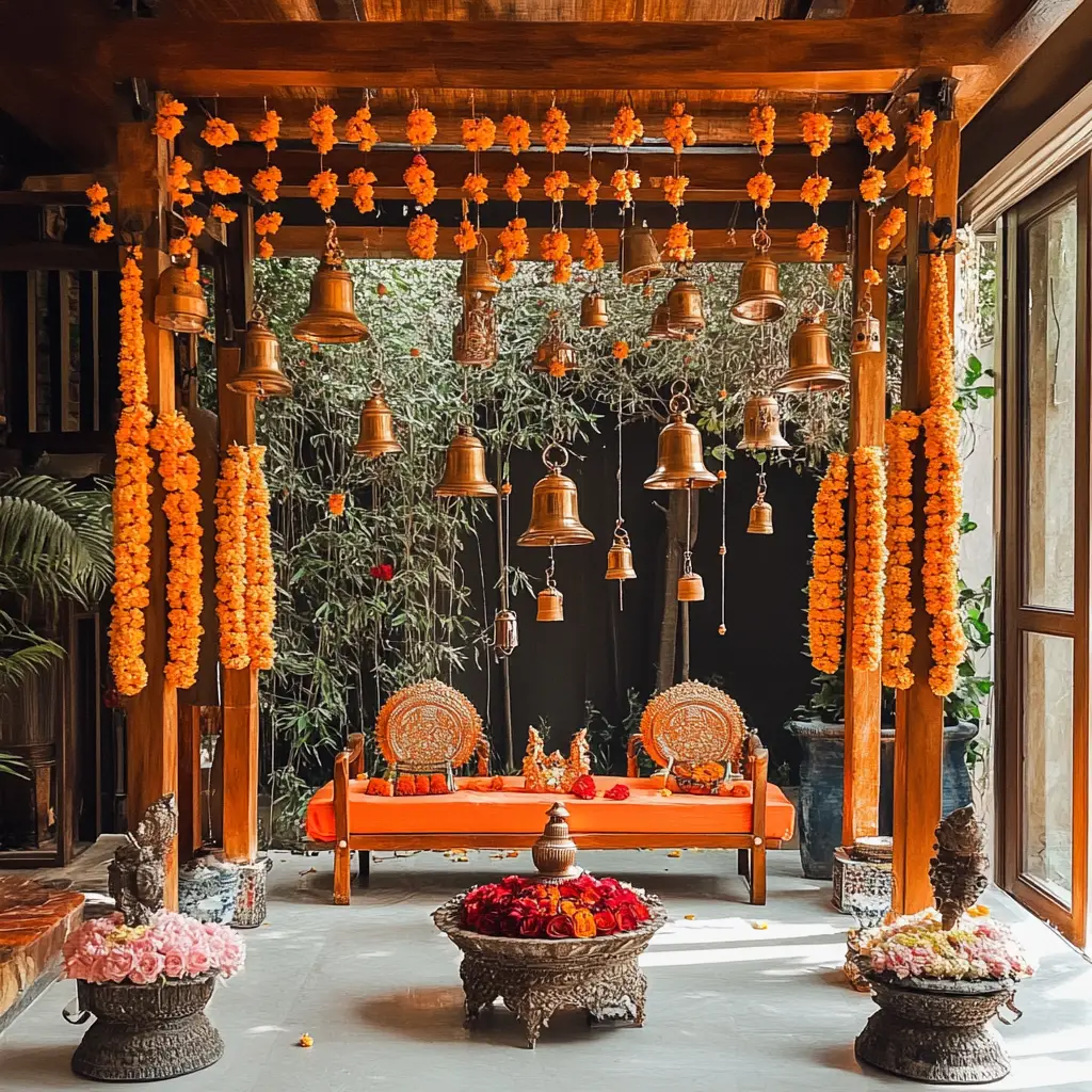 Hanging Bell Backdrop